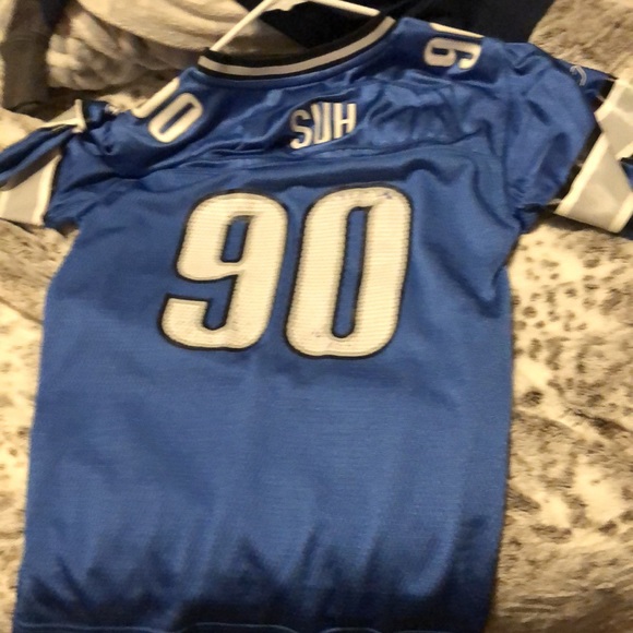 tim tebow (broncos), Ndamukong suh (lions), Philip rivers (chargers) NFL jerseys - Picture 4 of 6